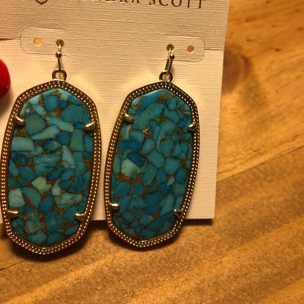 Kendra Scott Veined Turquoise Danielle’s